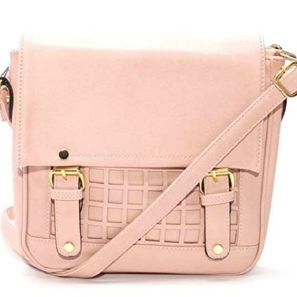Moda Handbags - MoDA crossbody bag in Toasted Almomd Pink